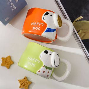 Cute Dog Mug Cartoon Animal Coffee Mug Porcelain Milk Tea Cup - Product Image 6