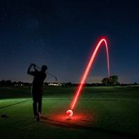 Balles de golf lumineuses qui brillent dans le noir, sans minuterie, éclairage constant, idéales pour le jeu nocturne, cadeaux parfaits