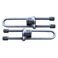 Vente directe d'usine, pince à coin en acier galvanisé à chaud UT CLASSE 4 pour raccords électriques