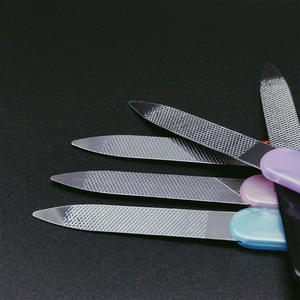 Limes à ongles double face 80/80 grains en acier inoxydable, outils de nail art, directement de l'usine, en stock ! - Product Image 4