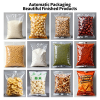 Machine d'emballage verticale automatique pour sacs de lessive en poudre 1-5 kg avec double peseuse pour l'emballage de détergents