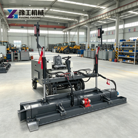 Machine à niveler les sols en béton par laser efficace avec vitesse de nivellement rapide pour les terrains de sport