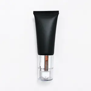 30g Leere Schwarz Make-Up Weichen Schlauch Kosmetische Creme Lotion Flasche Kunststoff Squeeze Rohr