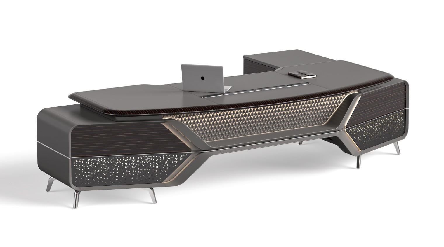Black Gold Piano + Mons Gray