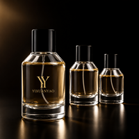 Flacons de parfum en verre vides de 30 ml, 50 ml, 100 ml, flacon pulvérisateur rond pour parfum, logo personnalisé, flacon de parfum de luxe