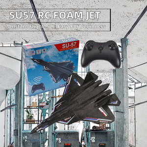 <span class=keywords><strong>เครื่องบิน</strong></span>บังคับวิทยุรุ่นใหม่ปี 2022 แบบ RTF รุ่น <span class=keywords><strong>SU57</strong></span> <span class=keywords><strong>เครื่องบิน</strong></span>ปีกตรึงน้ำหนักเบา ขว้างด้วยมือ วัสดุพลาสติก บังคับด้วยรีโมทไฟฟ้า ระยะบิน 300 เมตร 2 ช่องสัญญาณ - Product Image 2