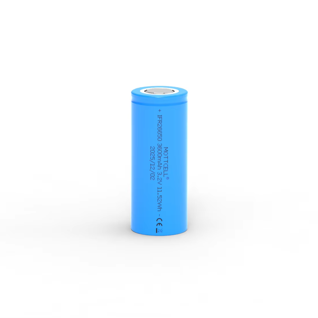 Rechargeable High Capacity Flat Top 3.2V 3600mAh Li-ion Battery 26650 Lifepo4 Lithium Battery
