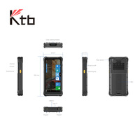 KTB CE 61IJ IP67 étanche fenêtres 10/11 scanner de codes à barres terminal de poche robuste industriel PDA pour commerce de détail médical