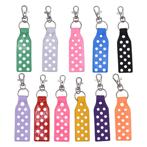 Wholesale DIY <strong>Custom</strong> <strong>Keychains</strong> Colorful Acrylic Shoe Charm Holder Personalized Anime Style Keyring Key Chains - Product Image 1