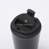 Tasses à café isothermes en acier inoxydable à double paroi de 500 ml, gravées au laser avec logo personnalisé, modèle 2026 Emerit, les plus populaires, idéales comme cadeaux promotionnels