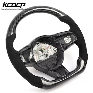 Volant de voiture en fibre de carbone véritable compatible avec <span class=keywords><strong>Jaguar</strong></span> XF F-<span class=keywords><strong>Type</strong></span> F-Pace <span class=keywords><strong>E</strong></span>-Pace - Product Image 2