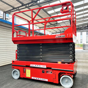 Platform Kerja Udara Mobile Scissor Lift Hidrolik dengan Tinggi Kerja 4-18m dan Sertifikasi CE - Product Image 1