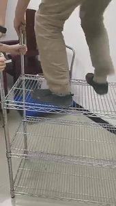 Nsf-מוסמך מסחרי ברמה מסחרית מדפים מערכת חוט קלאסיות עם פח מתכת עבור צרכי אחסון - Product Image 6