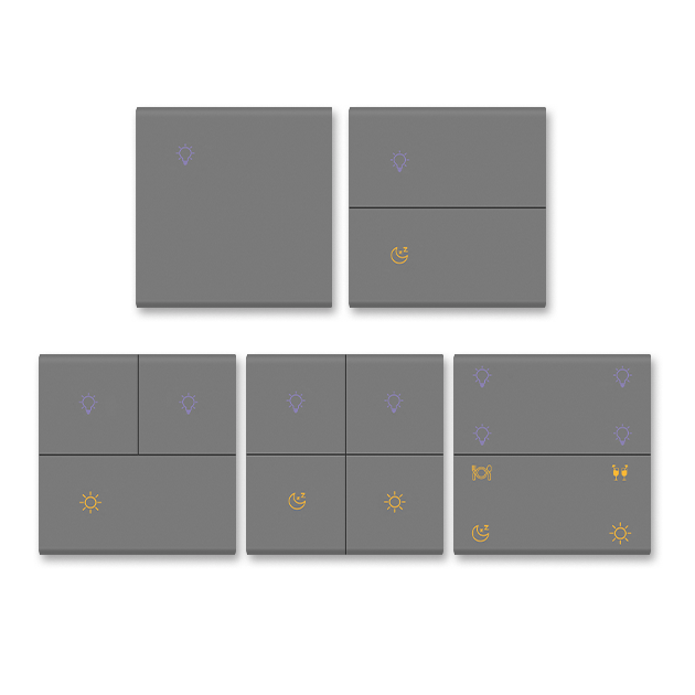 Golden Security Skin Friendly Smart Home 220V Wall Light Switches and Socket Tuya Zigbee Smart Switch for Smart Hotel Apartment