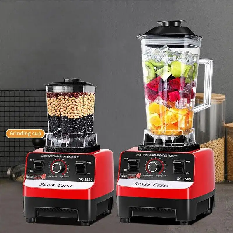 Makanan listrik grinder juicer mixer kecepatan Cina 2 in 1 komersial, Es Bayi murah pasir dibuat Harga blender/