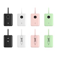 Vente chaude Ultra-Slim 10000mAh Power Bank 45W Charge Rapide Mobile Powerbank Chargeur Portable Batterie Pack avec Affichage LED