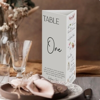 Menus personnalisés pour les mariages Banquets Dîner d'anniversaire-Petites recettes fraîches Carte de siège de table pour invités pour étiquettes d'emballage de mariage