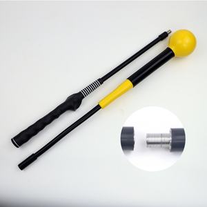 أداة مساعدة جديدة للتدريب على أرجوحة الغولف قابلة للفصل جهاز تدفئة متأرجح للجولف مع رأس سيليكون وقبضة تدريب مطاطية - Product Image 5