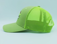 Casquettes en nylon à six panneaux avec broderie 3D, motif lettres, formelles, unisexes, ajustables pour adultes