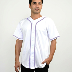 Custom Baseball Jersey Hot Selling Custom Personalized Sublimation Short Sleeve Baseball Jersey for Mens Youth - Product Image 1