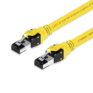 Linkwylan 40G Cat8电缆SFTP 24AWG PCB型RJ45 Cat8接插线，用于数据中心服务器交换机