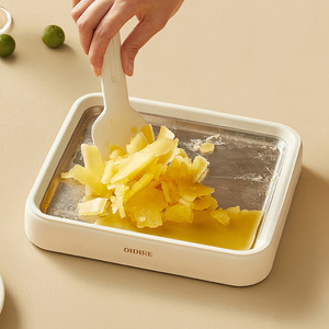 OIDIRE Mini Ice Cream <b>Maker</b>, Household Stainless Steel Mini <b>Yogurt</b> <b>Maker</b>, Electric-Free, Specially Designed for Children - Product Image 1