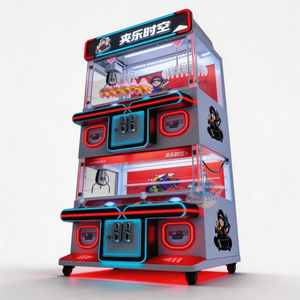 Mini-machine à grue pour 4 joueurs avec accepteur de billets et de pièces, lecteur de cartes, <span class=keywords><strong>jeu</strong></span> d'arcade personnalisé, son réaliste et lumières clignotantes <span class=keywords><strong>en</strong></span> métal - Product Image 6