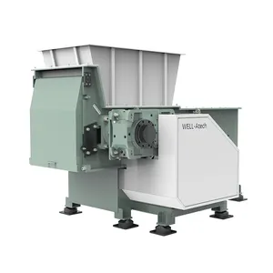 Stable & Reliable Single-shaft Crusher Shredder Machine For Plastic Manufacturing Plant Motor Waste Recycling Industry