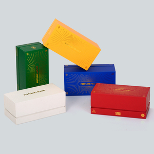 Tùy Chỉnh Nắp Và Cơ Sở Trên Cùng Và Dưới Cùng Hộp 2 Mảnh Nắp Tắt Vai Cổ Cứng Nhắc Thiết Lập Các Tông Giấy Hộp Quà Tặng Bao Bì - Product Image 6