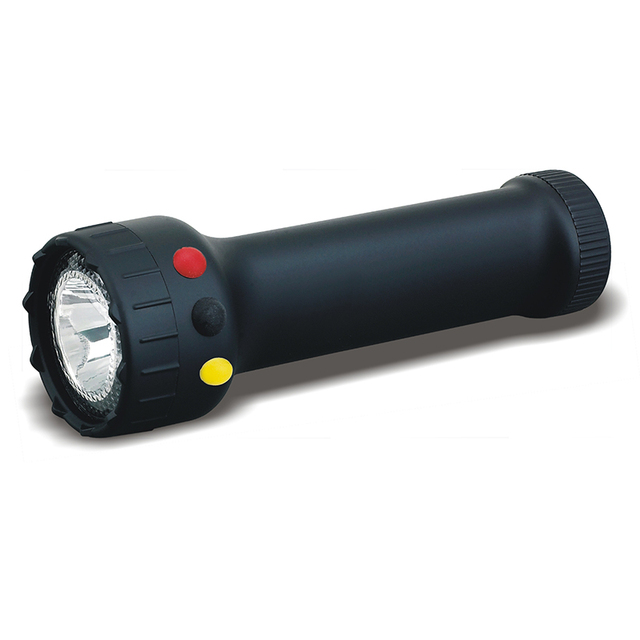 Ultra Bright IP65 Waterproof Plastic Flashlight High Power LED Torch Rechargeable 4400mAh Battery Adjustable Beam for Railway