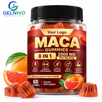 Offre Spéciale : Gommes de Maca OEM Rouge, Jaune, Noir – Tout-en-un pour l'Énergie et la Performance (pour Femmes et Hommes) – 60 Chewables