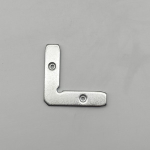 Supports d'angle en aluminium 61x15mm, connecteurs durables à angle droit pour cadre de porte en verre, support de miroir pour vitrine - Product Image 2