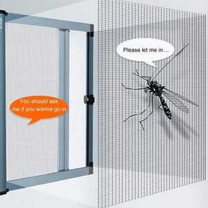 Rollo de red antimosquitos de fibra, malla de detección de insectos de ventana de fibra de vidrio para ventanas, puertas, malla de pantalla de ventana - Product Image 6