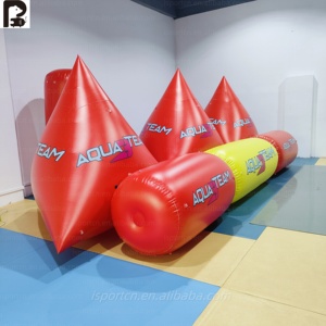 Boya Inflable Cilíndrica con Logotipo Personalizado, Boya Duradera Tipo Salchicha, Marcador Acuático <span class=keywords><strong>de</strong></span> Marca para Deportes Acuáticos/Marcación <span class=keywords><strong>de</strong></span> Seguridad/Piscina/Eventos Oceánicos - Product Image 4