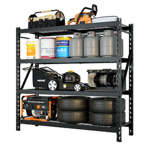 Étagère de maison Garage en acier à 4 couches en acier Boltless Garage Storage Rack Shelves Racks - Product Image 2