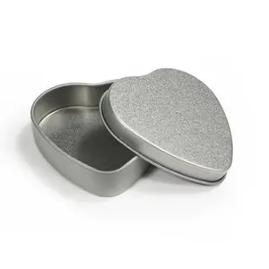 Cấp Thực Phẩm Tùy Chỉnh Mini Tim Shaped Tins Đối Với Trang Trí Đám Cưới