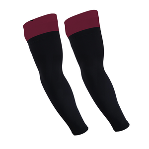 Manchons de compression réfléchissants de haute qualité pour cyclisme et course à pied, sans doigts, lumineux, pour sublimation 2026 - Product Image 1