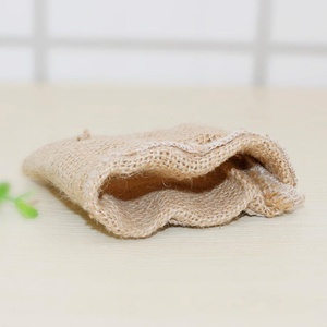 Sac de rangement en jute naturel, écologique et durable, multi-tailles, avec cordon de serrage, pour herbes chinoises, grains de café, riz, ou comme sac cadeau - Product Image 5