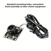 Módulo de Cámara Analógica USB ZYKD P2M-USB-3232 de 32*32*19mm y 2MP con Enfoque Manual para Timbre Inteligente y Control de Acceso Visual