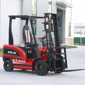 Manufacturer Narrow Forklift Mini Electric Forklift 1.0 Ton 1.5 Ton Three Wheel Forklift with <b>Small</b> Turning Radius - Product Image 3