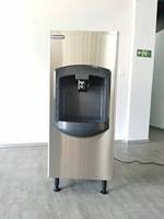 Distributeur de glaçons en cube breveté pour hôtel-chaîne, machine à glaçons avec bac de stockage de glace pour restaurant