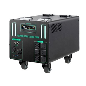 La batterie externe utilise des batteries au phosphate de fer et de lithium et prend <span class=keywords><strong>en</strong></span> charge la charge solaire, le réseau électrique et la charge des véhicules. Il convient aux outils électriques. - Product Image 1