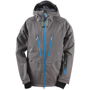 Chaqueta de snowboard personalizada para hombre, esquí, impermeable, diseño transpirable, a prueba de viento, color gris, 2023 - Product Image 1