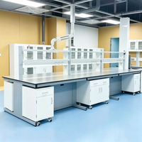 Mesa de Laboratorio de Acero Antimicrobiana para Laboratorios de Microbiología, Suministro al por Mayor