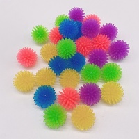 Mini multicolore sensoriel squeeze spike ball jouets pour animaux de compagnie hérisson balle Yoga soulagement du Stress jouets pour enfants