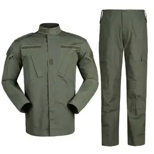 ACU Combat Suit Tactical Olive Drab Security Guard Uniform Custom Clothing Manufacturer Uniform Wholesale