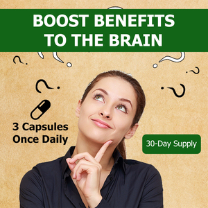 OEM ODM Lions Mane Capsules Supports Focus Immunity & Memory Brain Enhangcing Immune Boosting - Product Image 3