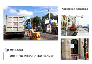 Tür zugangs verwaltung 0-12 Meter <span class=keywords><strong>Rfid</strong></span> Uhf <span class=keywords><strong>Reader</strong></span> Non-Stop-Gate-Zugang RS232 USB Wiegand 860 ~ 960Mhz 9dBi Uhf <span class=keywords><strong>Rfid</strong></span> <span class=keywords><strong>Reader</strong></span> - Product Image 4