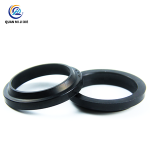 Limpiaparabrisas de anillo de sello de aceite de PU con sello de polvo hidráulico alternativo tipo J personalizado para cilindro de aceite hidráulico disponible en varios tamaños - Product Image 1