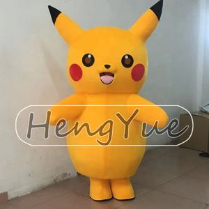 हॉट सेलिंग पिकाचू शुभंकर पोशाक, कार्टून शुभंकर कपड़े विज्ञापन पार्टी सक्रिय - Product Image 5
